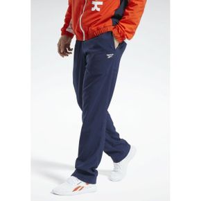 4483154 Reebok ID TRAIN WOVEN PANTS SPORT TRACKSUIT BOTTOMS - Tracksuit bottoms blue