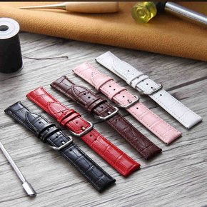 시계줄 스트랩 호환 밴드 22mm 20mm 가죽 손목 블랙 퀵핏 교체 공구 줄질