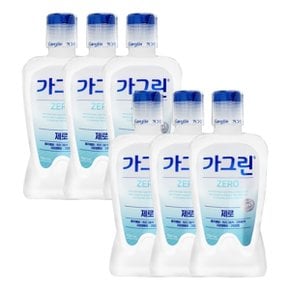 제로 구강청결제 750ml x6