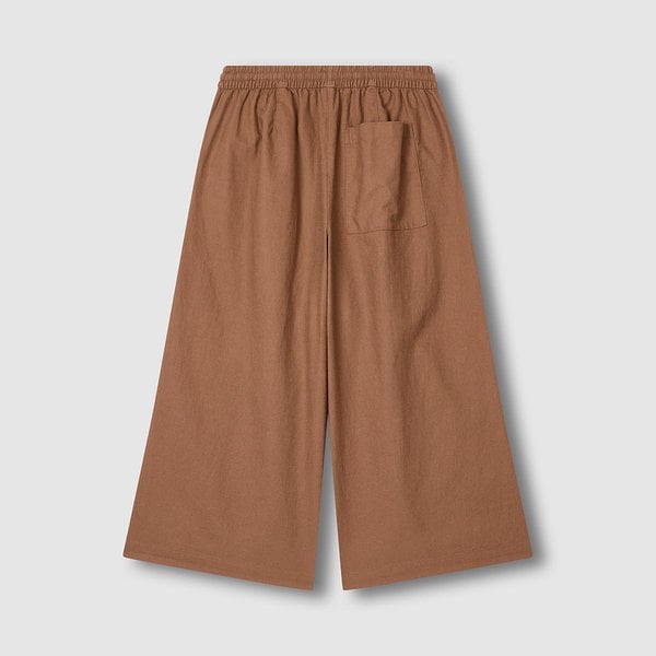 여 리넨 블렌디드 큐롯 팬츠 J126201063071