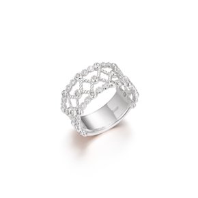 R031 SS-lace-Ring 14K  화이트다이아몬드 반지