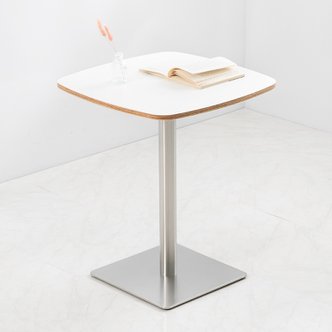 공간미가구 크림 600 사각 18T 큐리 사각 다리 테이블 카페 식탁