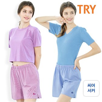 365buy TRY 여성 베이직 하나만 트렁크 파자마 속옷 2중중 택1