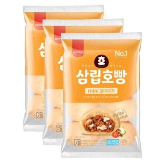 NS홈쇼핑 [오티삼립]냉동 피자꼬마호빵 6입(240g) 3개[34223974]