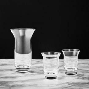 [Kimoto Glass Tokyo] 옵티카 세트 (3P) 2인 사케잔 소주잔 선물세트