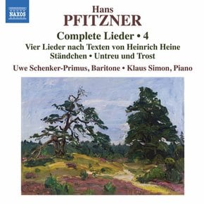 HANS PZNER - COMPLETE LIEDER 4/ UWE SCHENKER-PRIMUS, KLAUS SIMON 피츠너: 가곡 전곡 4집