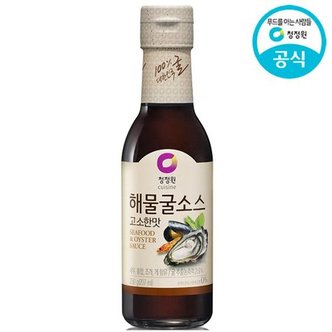 청정원 고소한해물굴소스 250g