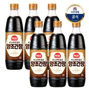 [사조대림] 더느리게담은 양조간장 840ml x6개