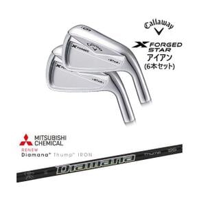 3448336 X FORGED STAR IRON 2024년 모델 아이언 6개 set(5I-PW)5P캐로웨 IA3313107