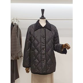 [파주점] 쥬크 주크 골덴카라 퀼팅 구스다운 패딩점퍼 V254PSG940