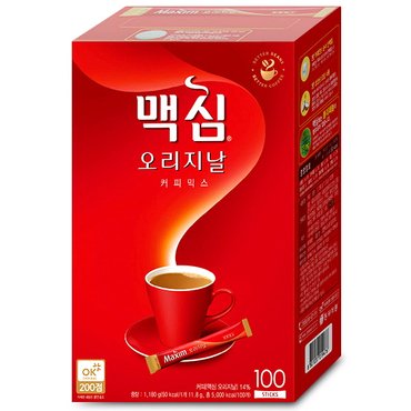  맥심 오리지날 커피믹스 100T