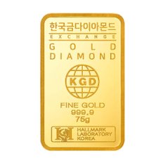 순금 골드바 24K 75g 999.9 금시세