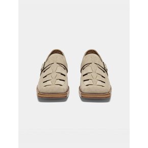 Memphis_beige suede_Leathersole