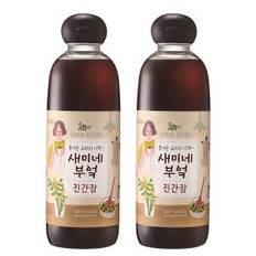 새미네부엌 진간장 830ml, 2개