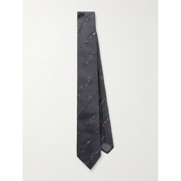 브루넬로쿠치넬리 8cm 실크 코튼 블렌드 타이 46376663163097649