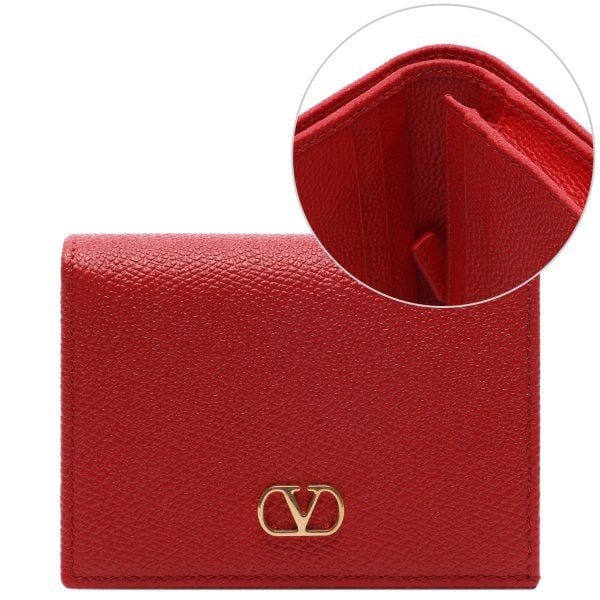 [부산점] 26SS 여성 브이로고 시그니처 반지갑 (8W2P0AJ3 SNP JU5 26S)