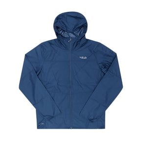 QWS-84 TEMPEST BLUE 윈드개더 초경량 방풍 후디 남성 자켓