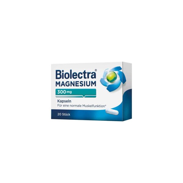 바이오렉트라 Biolectra 마그네슘 300 mg 캡슐 20정