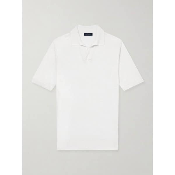 톰 스위니 리넨 코튼 블렌드 폴로 셔츠 46376663163014151