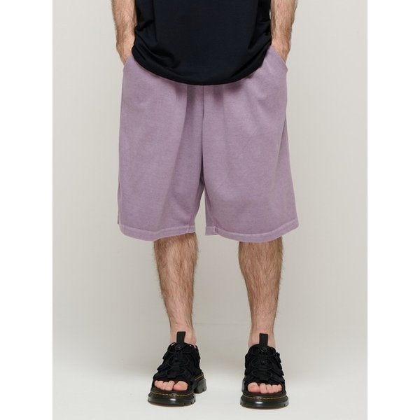 CB PIGMENT BERMUDA PERFORMANCE SHORTS (PURPLE)