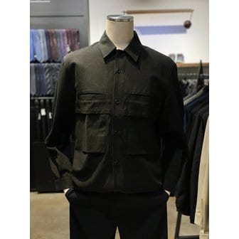 레노마 [시흥점] S/S 더블 포켓 블랙 셔츠 (RPIMBC05A)