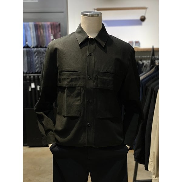 [시흥점] S/S 더블 포켓 블랙 셔츠 (RPIMBC05A)