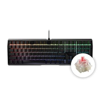 CHERRY 체리 MX 3.0 S RGB 블랙 (저소음적축) 키보드