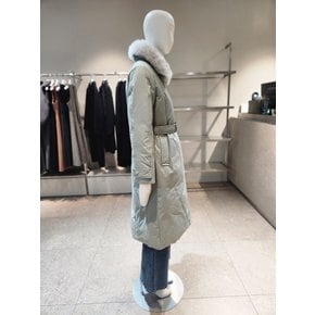 [여주점] [나이스클랍] 슬림 야상 롱 구스다운 A254PWDB16