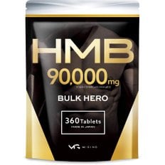 HMB 90000mg, 국/내/산 벌크히어로 보충제, 360정 30일간