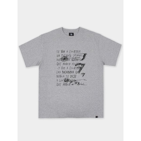 두들 77 반팔티셔츠(그레이)