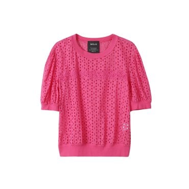 MOJO [모조] 블루종 펀칭 블라우스 J252MSC044