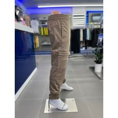 [여주점] 32YD352355 남여공용 기능성 카고 조거팬츠 CARGO JOGGER PANTS 브라운