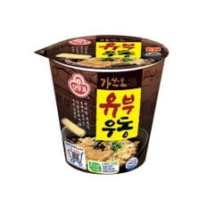 오뚜기 가쓰오 유부우동 62g 15개 작은 컵라면