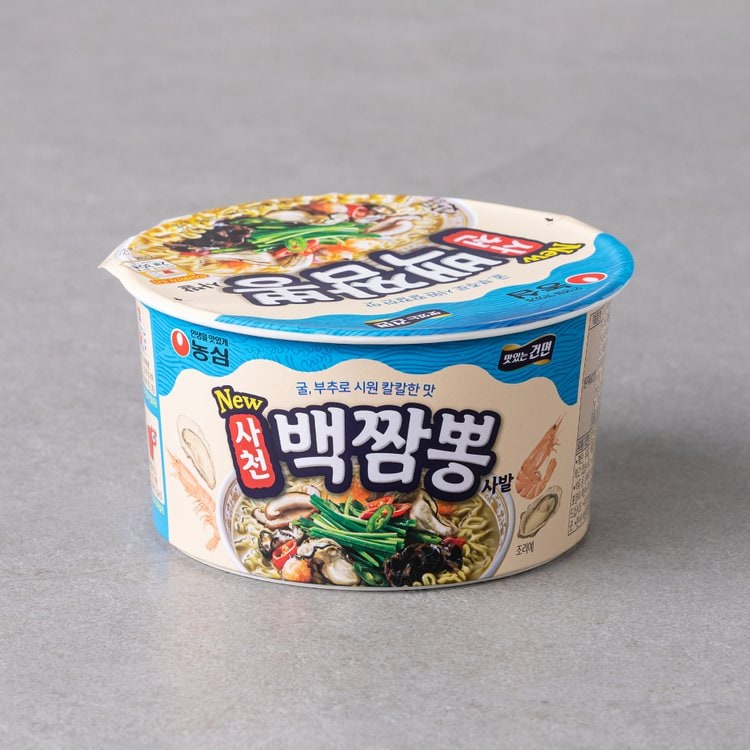 농심 사천백짬뽕사발75G, 믿고 사는 즐거움 Ssg.Com