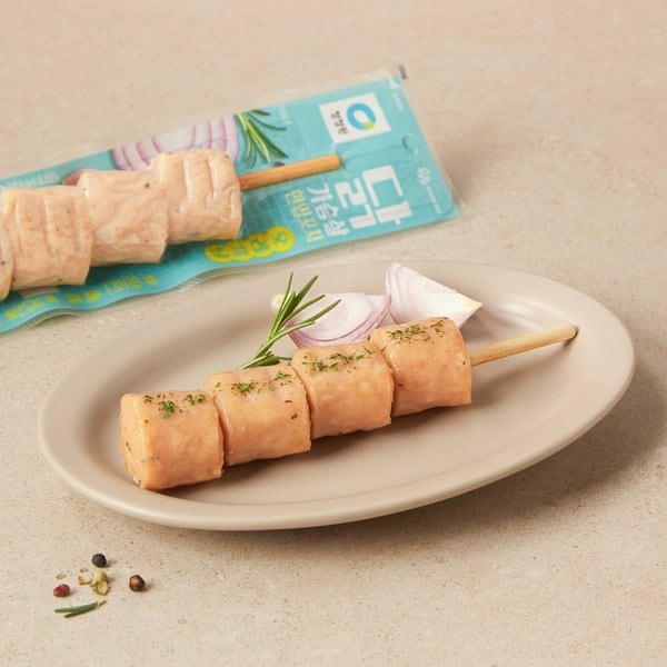 청정원 닭가슴살한입꼬치오리지날 80g