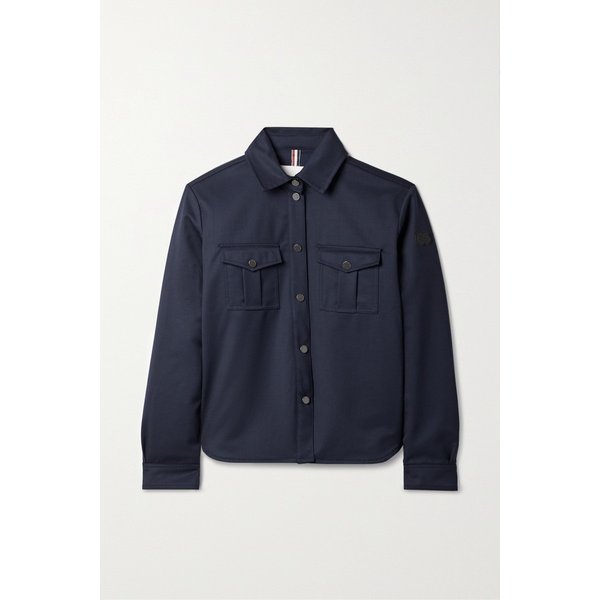 에린스노우 사하라 울 혼방 트윌 재킷 네이비 1647597301671239