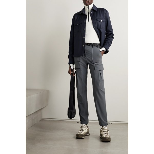 에린스노우 사하라 울 혼방 트윌 재킷 네이비 1647597301671239