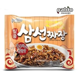  팔도 일품 삼선짜장 120g 32봉 (W6D0347)