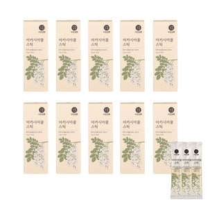  바로생활 아카시아꿀 스틱 10g x 10포 10박스(100포)