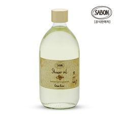 사봉 샤워오일 그린로즈 500ml +펌프 증정 (바디워시/샤워젤)