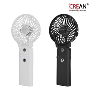 5100mAh 보조배터리 겸용 휴대용 선풍기 (CREHF5100) NEW C타입 충전 포트