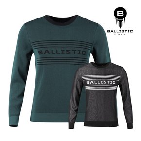 발리스틱 BALLISTIC LOGO POINT ROUND NECK MANS SWEATER_BDSMSW04