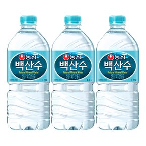 농심 백산수 1L x 6펫 / 생수 물 샘물