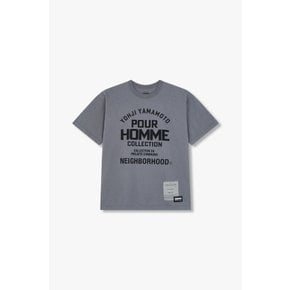 [HOMME] 레터링 프린트 크루넥 티셔츠 6625120012000