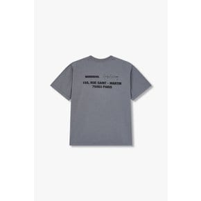 [HOMME] 레터링 프린트 크루넥 티셔츠 6625120012000