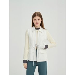 Femmes Safari Zip-up Vest
