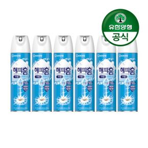 해피홈 모기약 수성 에어로솔 무향 500mL 6개