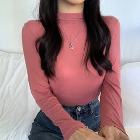 데이룸 여성 기획 반폴라 긴팔 티셔츠