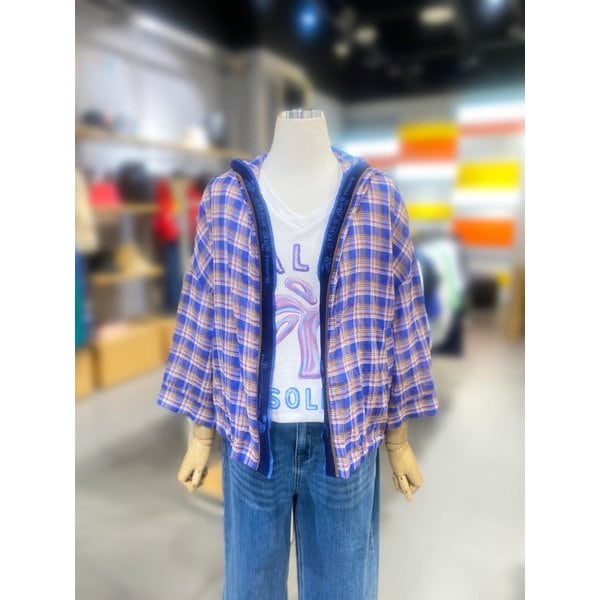 [여주점] 가니 체크 블라우스 (BABL75431)