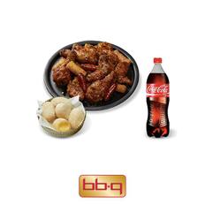 자메이카 소떡만나 콤보치킨+황금알치즈볼+콜라1.25L